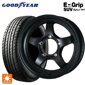 スズキ ジムニー(64系)用 215/70R16 100H グッドイヤー エフィシェントグリップSUV HP01 CST ゼロワンハイパー S 鋳出しロゴ FBK 新品サマータイヤホイール 4本セット