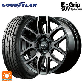 即日発送 ニッサン エクストレイル(33系)用 235/60R18 107V XL グッドイヤー エフィシェントグリップSUV HP01 チームデイトナ F6ドライブ BFJ 新品サマータイヤホイール 4本セット