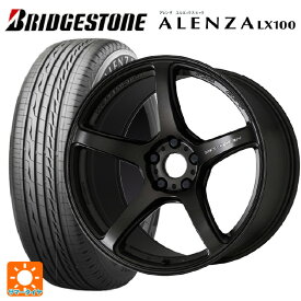 即日発送 ミツビシ アウトランダー(5LA GNOW)用 235/60R18 103H ブリヂストン アレンザLX100 正規品 # エモーション T5R # MGK 新品サマータイヤホイール 4本セット