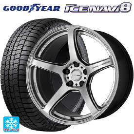 ホンダ ヴェゼル(RV系)用 225/50R18 95Q グッドイヤー アイスナビ8 エモーション T5R GSL 新品スタッドレスタイヤホイール 4本セット