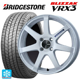 165/55R15 75Q ブリヂストン ブリザック VRX3 正規品 エンケイ パフォーマンスライン PF07 WH 15-5J 国産車用 スタッドレスタイヤホイール4本セット