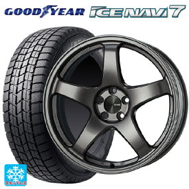 トヨタ アルファード(30系)用 225/60R17 99Q グッドイヤー アイスナビ7(限定) # パフォーマンスライン PF05 DS 新品スタッドレスタイヤホイール 4本セット