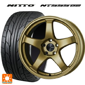 スバル レヴォーグ(VN系)用 245/40R18 97Y XL ニットー NT555 G2 パフォーマンスライン PF05 GO 新品サマータイヤホイール 4本セット