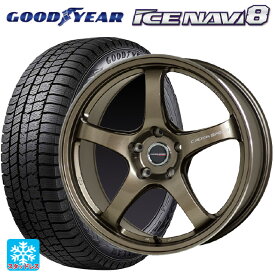 スズキ ハスラー(MR52/92S)用 165/70R14 81Q グッドイヤー アイスナビ8 クロススピード ハイパーエディション CR5 BRM 新品スタッドレスタイヤホイール 4本セット