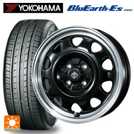 在庫有り スズキ ハスラー(MR52/92S)用 175/65R15 84S ヨコハマ ブルーアースEs ES32 ランドフット SWZ グロスブラックリムポリッシュ 新品サマータイヤホイール 4本セット