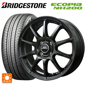 即日発送 【最大3万円OFFクーポン 6/11 1:59迄】トヨタ アクア(PK11/PK10系)用 195/55R16 87V ブリヂストン エコピア NH200 正規品 # シュナイダー スタッグ（限定） # ストロングガンメタ 新品サマータイヤホイール 4本セット