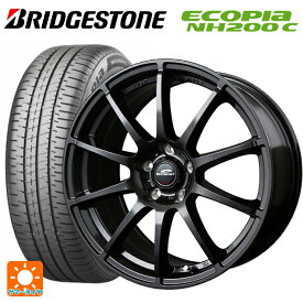 即日発送 トヨタ シエンタ(10系)用 185/65R15 88S ブリヂストン エコピア NH200C 正規品 # シュナイダー スタッグ（限定） # ストロングガンメタ 新品サマータイヤホイール 4本セット