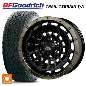 即日発送 トヨタ ランドクルーザープラド(150系)用 265/65R17 112T BFグッドリッチ トレイルテレーン T/A ホワイトレター # 正規品 バークレイハードロック ローガン BK/BRC 新品サマータイヤホイール 4本セット