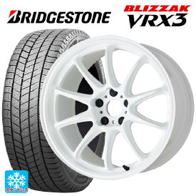 【最大3万円OFFクーポン 6/11 1:59迄】215/45R18 89Q ブリヂストン ブリザック VRX3 正規品 ワーク エモーション ZR10 AZW 18-7.5J 国産車用 スタッドレスタイヤホイール4本セット