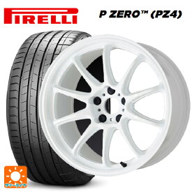 【5/30限定 最大3万円OFFクーポン】スバル WRX S4(VBH)用 245/40R18 97Y XL ピレリ P-ZERO (PZ4) 正規品 エモーション ZR10 AZW 新品サマータイヤホイール 4本セット