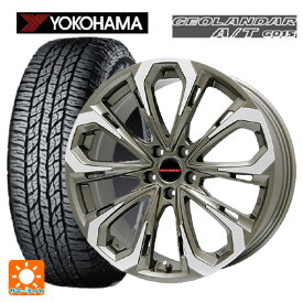 【5/25限定抽選で100％ポイントバック】ホンダ WR-V(DG5)用 215/60R16 95H ヨコハマ ジオランダー A/T G015 ブラックレター レイシーン プラバ 5X BR/P 新品サマータイヤホイール 4本セット