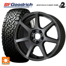 即日発送 【最大3万円OFFクーポン 6/11 1:59迄】スバル レガシィアウトバック(BS系)用 225/65R17 107/103S BFグッドリッチ オールテレーン TA KO2 ブラックレター 正規品 エモーション T7R # MGM 新品サマータイヤホイール 4本セット