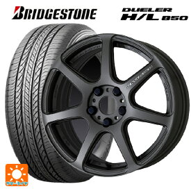 トヨタ ハリアー(80系)用 225/60R18 100H ブリヂストン デューラー HL850 正規品 # エモーション T7R MGM 新品サマータイヤホイール 4本セット