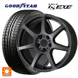 即日発送 【最大3万円OFFクーポン 6/11 1:59迄】スバル レヴォーグ(VN系)用 225/45R18 91W グッドイヤー イーグル LS EXE # エモーション T7R # MGM 新品サマータイヤホイール 4本セット