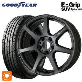 トヨタ ハリアー(80系)用 225/60R18 100H グッドイヤー エフィシェントグリップSUV HP01 # エモーション T7R MGM 新品サマータイヤホイール 4本セット