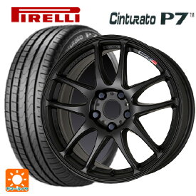 【最大3万円OFFクーポン 6/11 1:59迄】235/45R18 94W ピレリ チンチュラートP7 ワーク エモーション CR極 MBL 18-8.5J 国産車用 サマータイヤホイール4本セット