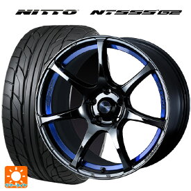 トヨタ ヴェルファイア(30系)用 235/50R18 101Y XL ニットー NT555 G2 ウェッズスポーツ SA75R BLC2 新品サマータイヤホイール 4本セット