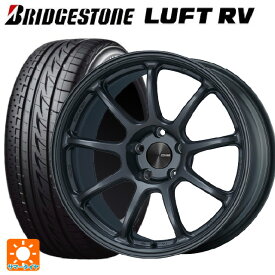 【5/30限定 最大3万円OFFクーポン】即日発送 2024年製 225/50R18 95V ブリヂストン ルフトRV(日本製） 正規品 # エンケイ パフォーマンスライン PF09 MDG 18-7.5J 国産車用 サマータイヤホイール4本セット