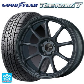 即日発送 225/45R18 91Q グッドイヤー アイスナビ7(限定) # エンケイ パフォーマンスライン PF09 MDG 18-7.5J 国産車用 スタッドレスタイヤホイール4本セット