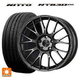 トヨタ GRヤリス(PA系)用 225/40R18 92Y ニットー NT830 プラス パフォーマンスライン PFM1 ダークシルバー 新品サマータイヤホイール 4本セット