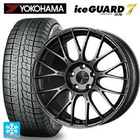 【4/25限定 抽選で最大100％ポイントバック】ホンダ シビック タイプR(FL5)用 245/40R18 93Q ヨコハマ アイスガード7(IG70) パフォーマンスライン PFM1 ダークシルバー 新品スタッドレスタイヤホイール 4本セット