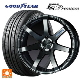 【4/25限定 抽選で最大100％ポイントバック】225/40R18 88W グッドイヤー イーグル LS プレミアム エンケイ パフォーマンスライン PF07 SBK 18-7.5J 国産車用 サマータイヤホイール4本セット