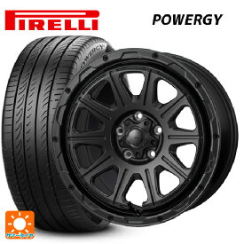 215/50R17 95W XL ピレリ パワジー 正規品 ジャパン三陽 ハイブロック レグルス サテンブラック 17-7.5J 国産車用 サマータイヤホイール4本セット