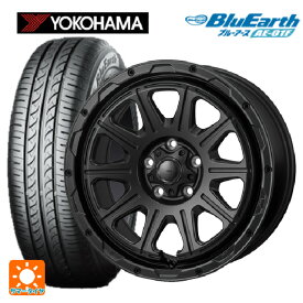 【3/25限定 抽選で最大100％ポイントバック】ホンダ ステップワゴン(RP6~8)用 205/60R16 92H ヨコハマ ブルーアース AE01F ハイブロック レグルス サテンブラック 新品サマータイヤホイール 4本セット