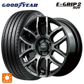 トヨタ RAV4(50系)用 225/60R18 104V XL グッドイヤー エフィシェントグリップ 2 SUV レイズ チームデイトナ F6ドライブ BFJ 新品サマータイヤホイール 4本セット