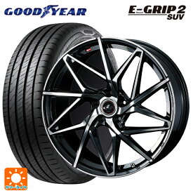 【最大3万円OFFクーポン 6/11 1:59迄】245/45R20 103V XL グッドイヤー エフィシェントグリップ 2 SUV ウェッズ レオニス IT PBMC 20-8.5J 国産車用 サマータイヤホイール4本セット