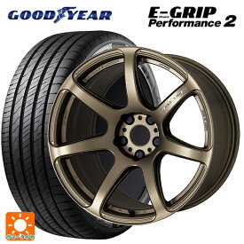 トヨタ ヤリスクロス(10系)用 215/50R18 92V グッドイヤー エフィシェントグリップ パフォーマンス2 エモーション T7R AHG 新品サマータイヤホイール 4本セット