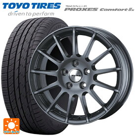 プジョー 508(R8系)用 215/55R17 94V トーヨー プロクセス　コンフォート2S アーヴィン F01 ガンメタリック 新品サマータイヤホイール 4本セット