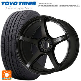 トヨタ ハリアー(80系)用 225/60R18 100V トーヨー プロクセス　コンフォート2S エモーション T5R # MGK 新品サマータイヤホイール 4本セット