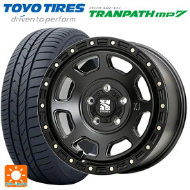 【6/4 20時〜 最大3万円OFFクーポン】205/65R16 95H トーヨー トランパス MP7 エムエルジェイ エクストリームJ XJ07 Satin Black 16-7J 国産車用 サマータイヤホイール4本セット