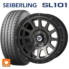 即日発送 トヨタ ヤリスクロス(10系)用 205/65R16 95S セイバーリング セイバーリング SL101(ブリヂストン工場生産） # デルタフォース オーバル マットスモークポリッシュ 新品サマータイヤホイール 4本セット