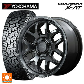 即日発送 ジープ ラングラー(JL系)用 285/70R17 121/118Q ヨコハマ ジオランダー X-AT G016 ブラックレター チームデイトナ F6 ブースト N1 新品サマータイヤホイール 4本セット