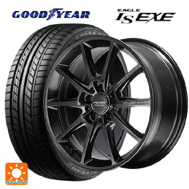 【最大3万円OFFクーポン 6/11 1:59迄】225/40R18 92W XL グッドイヤー イーグル LS EXE # マルカサービス RMPレーシング R25 プラス ディープチタンシルバー 18-7.5J 国産車用 サマータイヤホイール4本セット