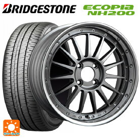 【4/14 20時〜 最大3万円OFFクーポン】225/45R17 94W XL ブリヂストン エコピア NH200 正規品 # タナベ SSR プロフェッサー TF1R チタンシルバー 17-7J 国産車用 サマータイヤホイール4本セット