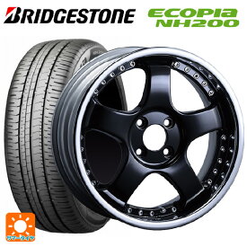 【4/24 20時〜 最大3万円OFFクーポン】 マツダ ロードスター(ND系)用 195/50R16 84V ブリヂストン エコピア NH200 正規品 # SSR プロフェッサー SP1R ブラック 新品サマータイヤホイール 4本セット