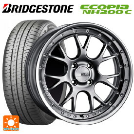 【6/4 20時〜 最大3万円OFFクーポン】185/55R16 83V ブリヂストン エコピア NH200C 正規品 # タナベ SSR プロフェッサー MS3R チタンシルバー 16-6.5J 国産車用 サマータイヤホイール4本セット