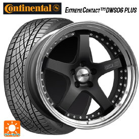 トヨタ GRカローラ(4BA-GZEA14H)用 265/35R18 97Y XL コンチネンタル エクストリームコンタクト DWS06プラス 正規品 SSR プロフェッサー SP4 フラットブラック 新品サマータイヤホイール 4本セット