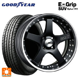 【4/14 20時〜 最大3万円OFFクーポン】215/60R17 96H グッドイヤー エフィシェントグリップSUV HP01 タナベ SSR プロフェッサー SP4R フラットブラック 17-7J 国産車用 サマータイヤホイール4本セット