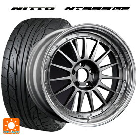 【4/25限定 抽選で最大100％ポイントバック】215/45R18 93Y XL ニットー NT555 G2 タナベ SSR プロフェッサー TF1 チタンシルバー 18-7J 国産車用 サマータイヤホイール4本セット