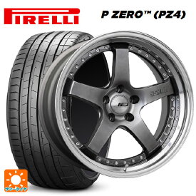 245/30R20 90Y XL L ピレリ P-ZERO (PZ4) 正規品 タナベ SSR プロフェッサー SP4 チタンシルバー 20-8.5J 国産車用 サマータイヤホイール4本セット