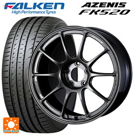 【6/4 20時〜 最大3万円OFFクーポン】225/45R18 95Y XL ファルケン アゼニス FK520 EMT ウェッズ ウェッズスポーツ TC105X フォージド EJ-TITAN 18-8.5J 国産車用 サマータイヤホイール4本セット