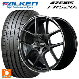 【6/4 20時〜 最大3万円OFFクーポン】トヨタ ヴェルファイア(30系)用 245/35R21 96Y XL ファルケン アゼニス FK520L RMP 025F セミグロスガンメタ+リムエッジDC+ロゴマシニング 新品サマータイヤホイール 4本セット