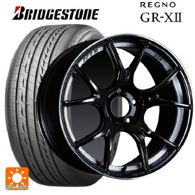 【6/4 20時〜 最大3万円OFFクーポン】185/55R16 83V ブリヂストン レグノ GR-X2 正規品 タナベ SSR GT X02 グロスブラック 16-6.5J 国産車用 サマータイヤホイール4本セット