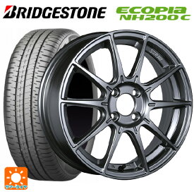 【6/4 20時〜 最大3万円OFFクーポン】185/60R16 86H ブリヂストン エコピア NH200C 正規品 # タナベ SSR GT X01 ダークシルバー 16-6.5J 国産車用 サマータイヤホイール4本セット