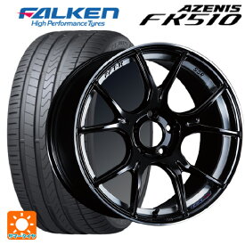 【6/4 20時〜 最大3万円OFFクーポン】トヨタ プリウス(50系)用 2023年製 225/40R18 92Y XL ファルケン アゼニス FK510(日本製) # SSR GT X02 グロスブラック 新品サマータイヤホイール 4本セット