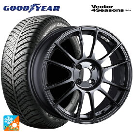 【6/4 20時〜 最大3万円OFFクーポン】185/60R16 86H グッドイヤー ベクターフォーシーズンズ ハイブリッド タナベ SSR GT X04 ダークガンメタ 16-6.5J 国産車用 オールシーズンタイヤホイール4本セット